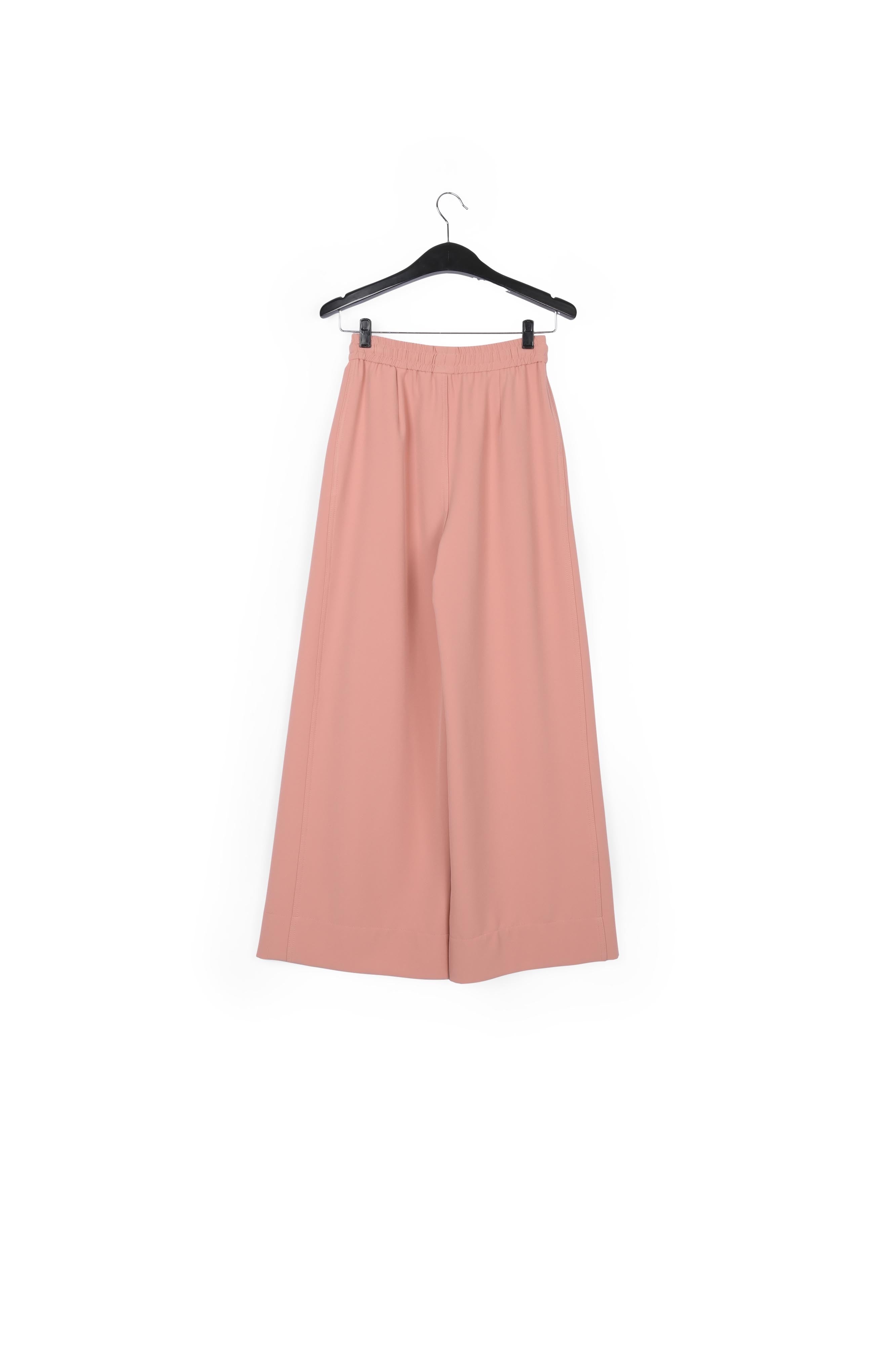 Vintage pink wide-leg pants RE—SSENTIEL | Essentiel second hand