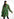 Green leopard print mini dress Faume - seconde main