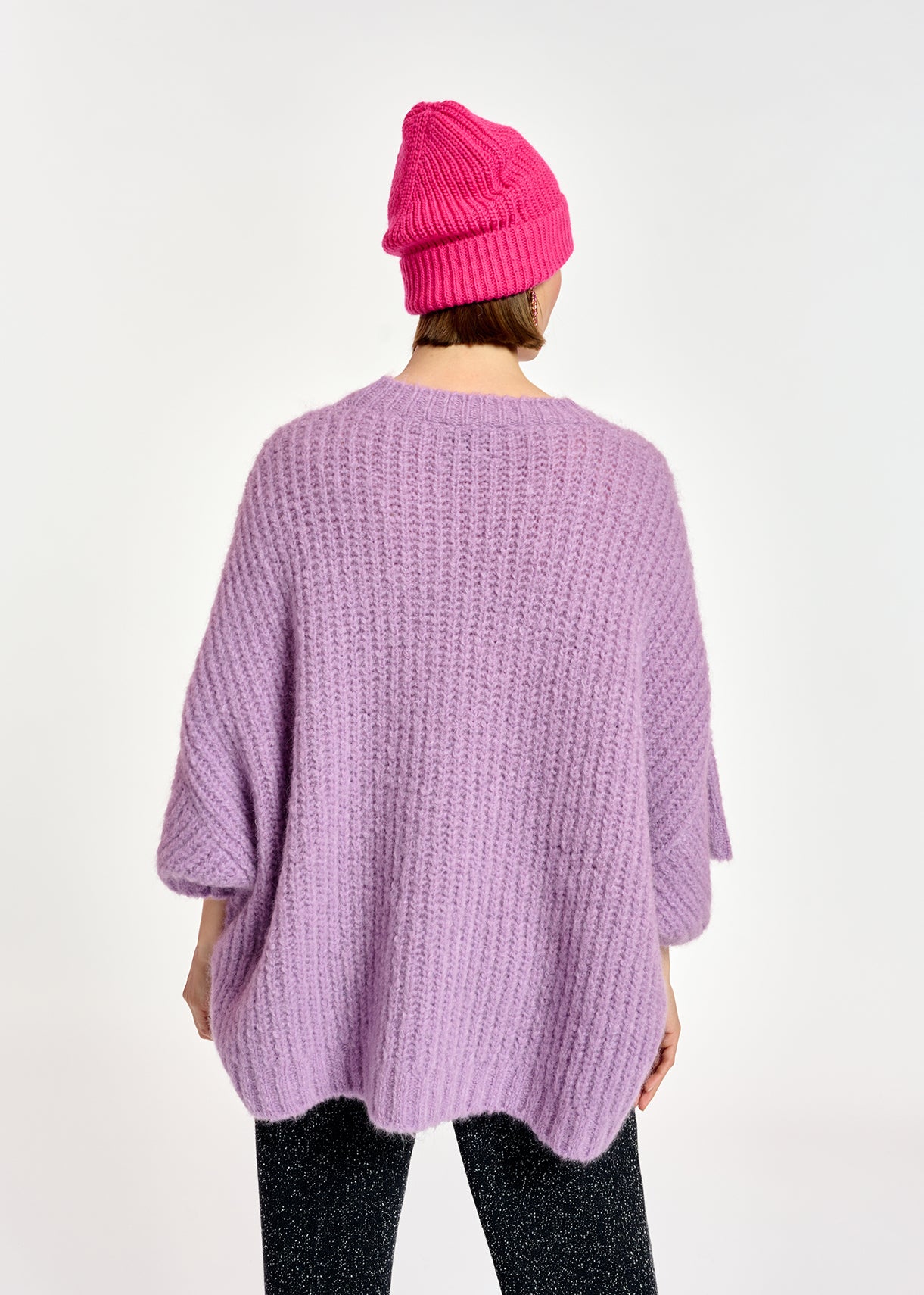 Pull boxy mauve RE—SSENTIEL | Essentiel second hand