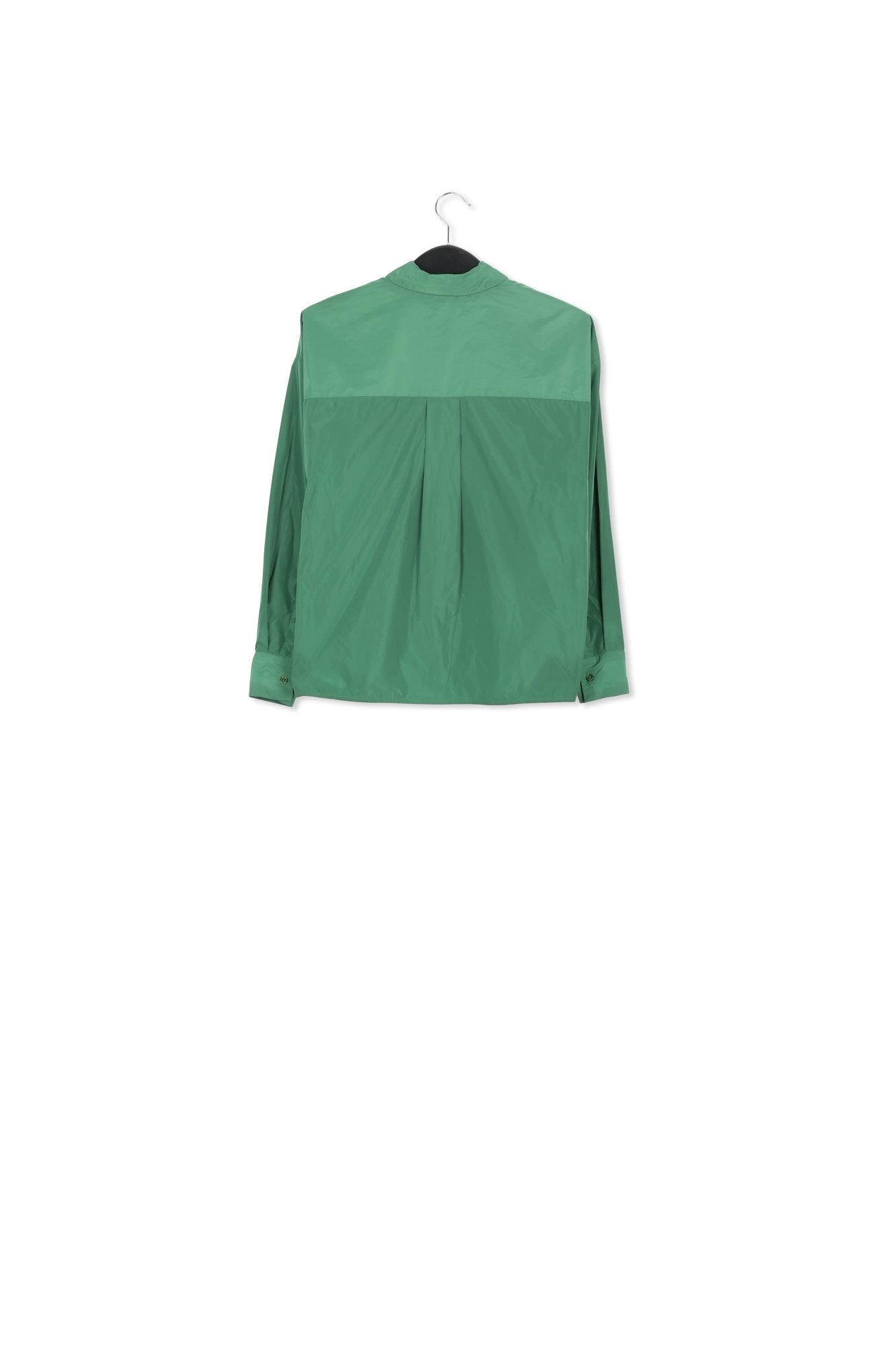 Groen oversized hemd RE—SSENTIEL | Essentiel second hand