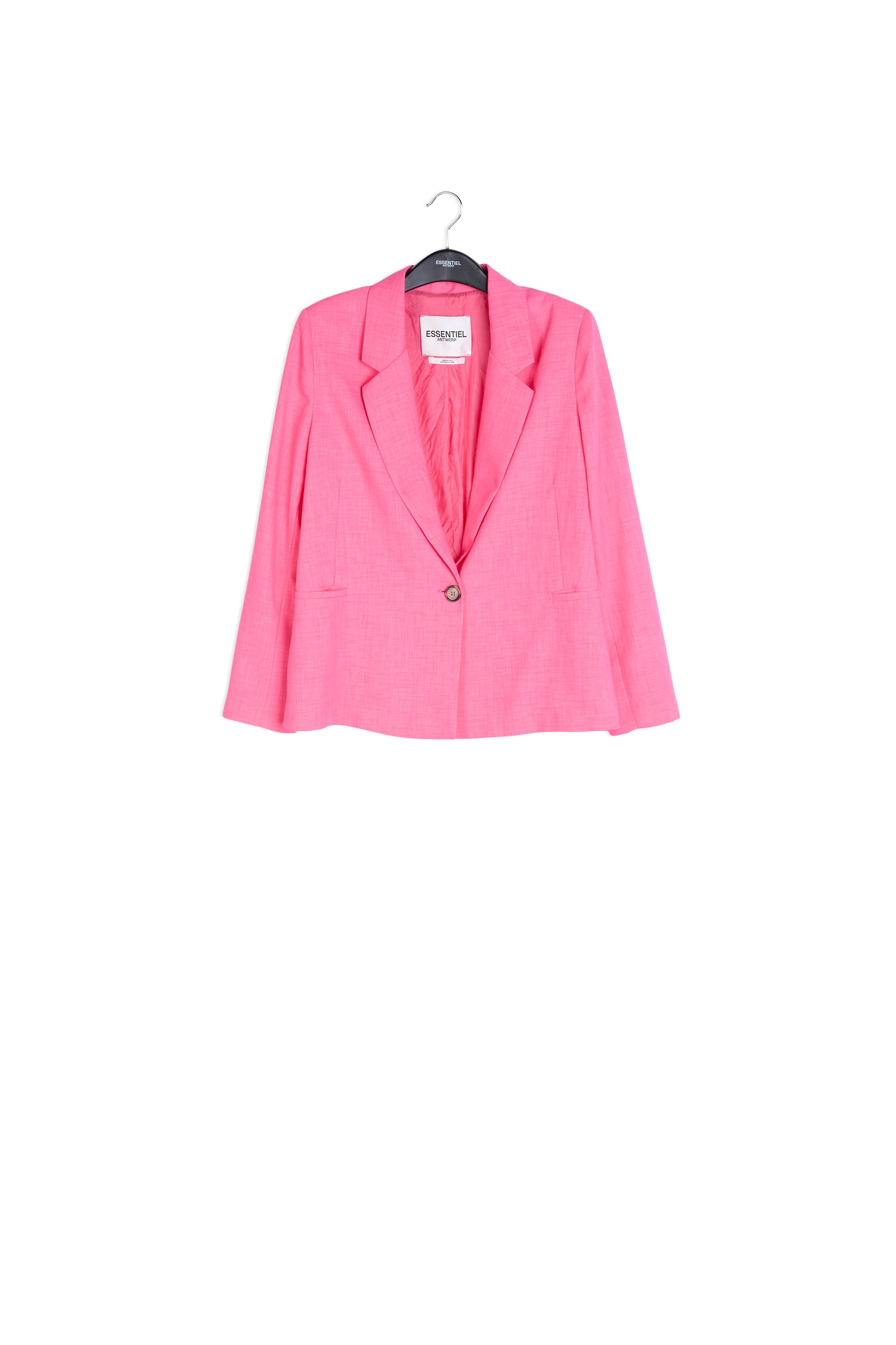 Classic hot pink blazer RE—SSENTIEL | Essentiel second hand