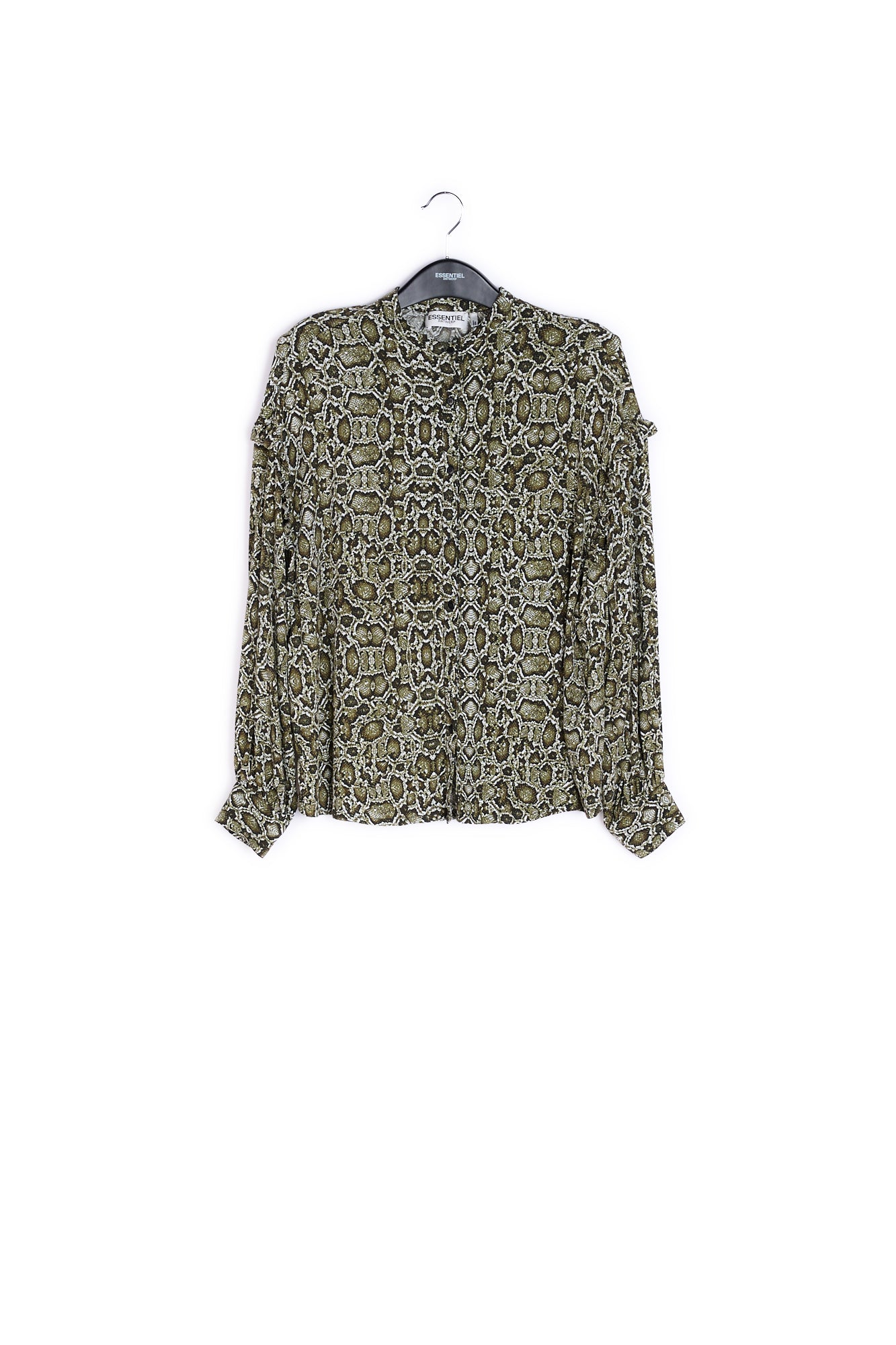 Oversized frilled shirt RE—SSENTIEL | Essentiel second hand