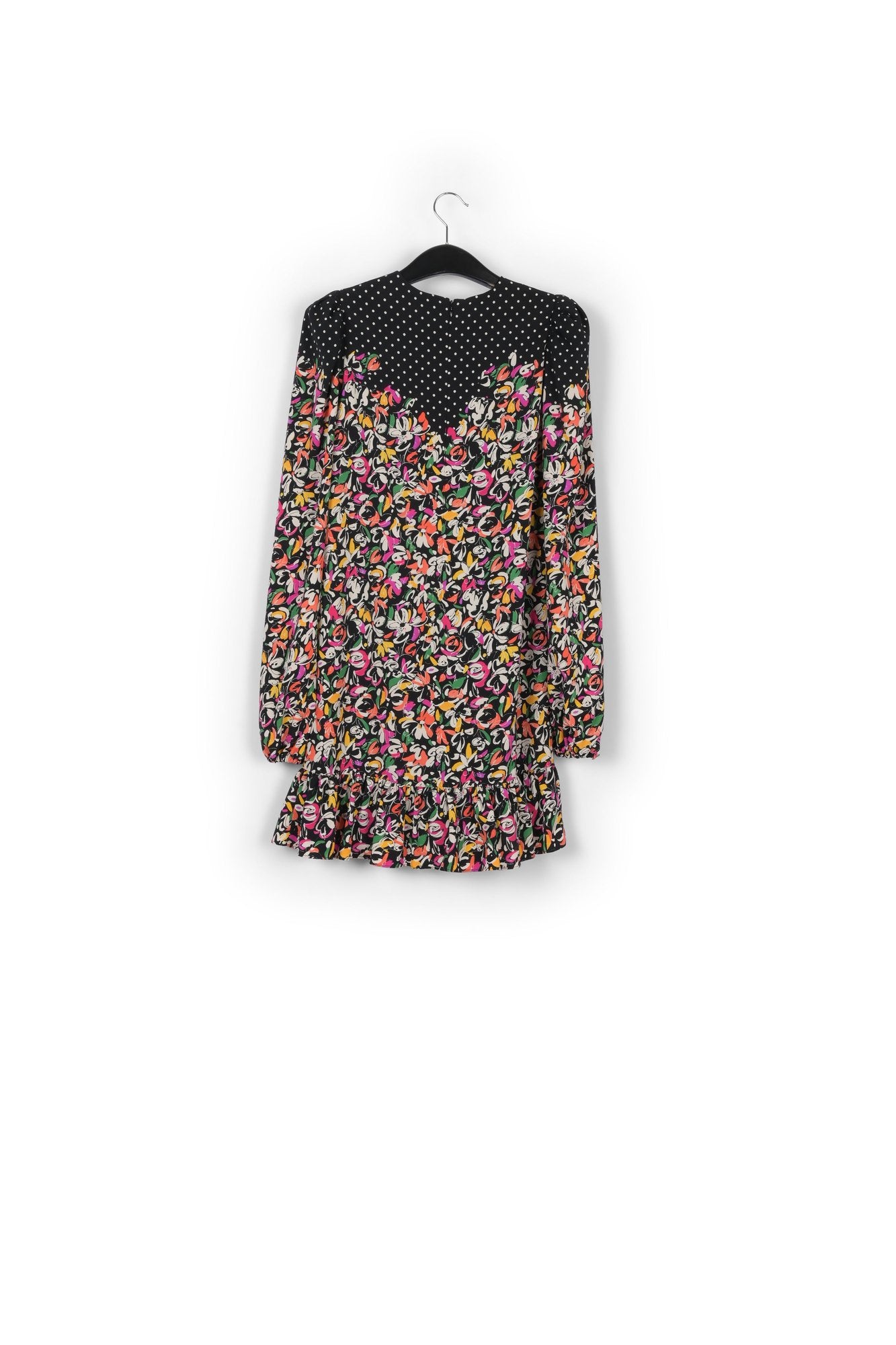 Colorful floral and polka-dot mixed-print dress RE—SSENTIEL | Essentiel second hand