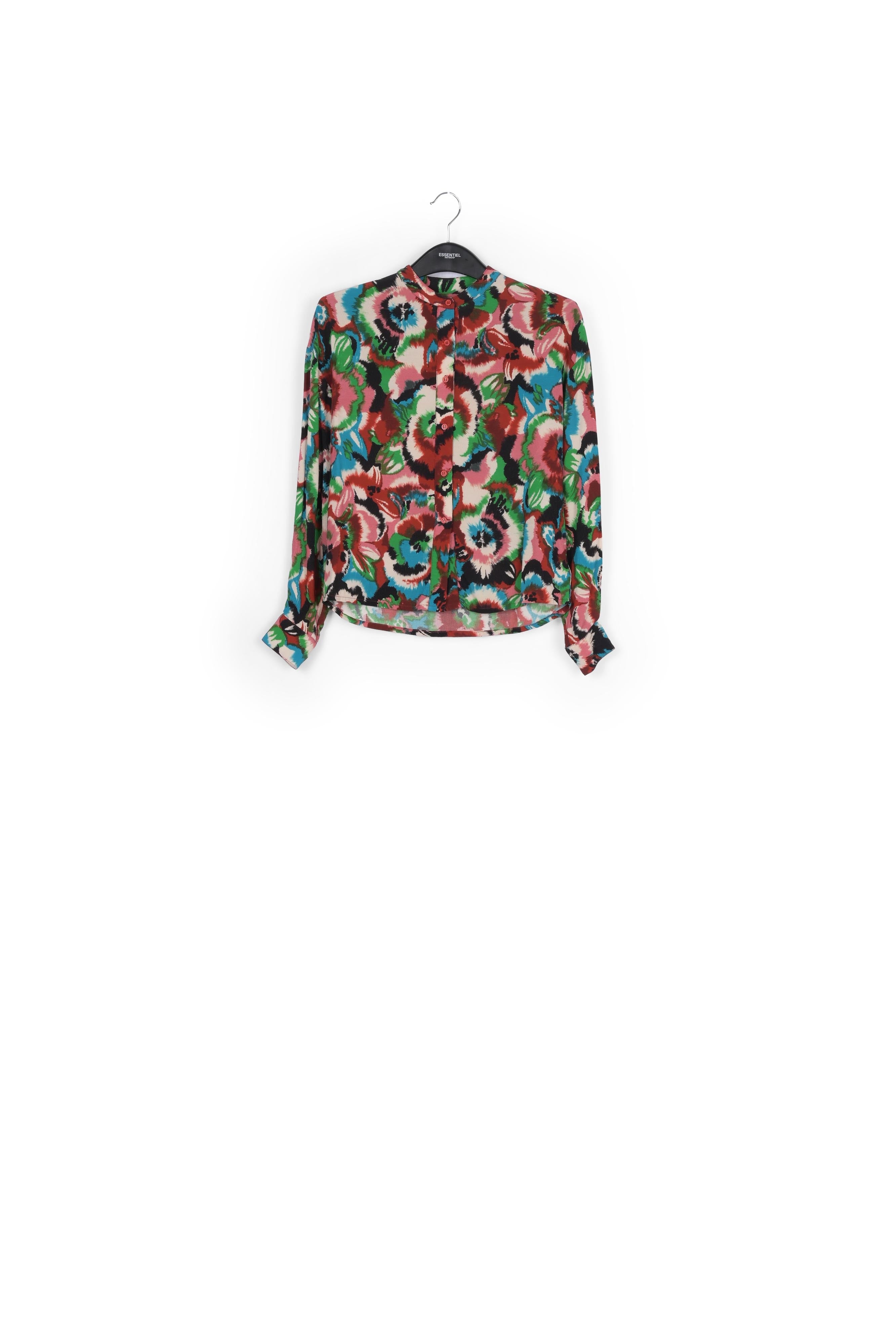 Multicolor floral-print shirt RE—SSENTIEL | Essentiel second hand