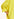 Yellow mini dress with stand-up collar Faume - seconde main