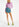 Blauwe mini-jeansrok Faume - seconde main