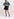 Two-tone frayed oversized denim jacket Faume - seconde main