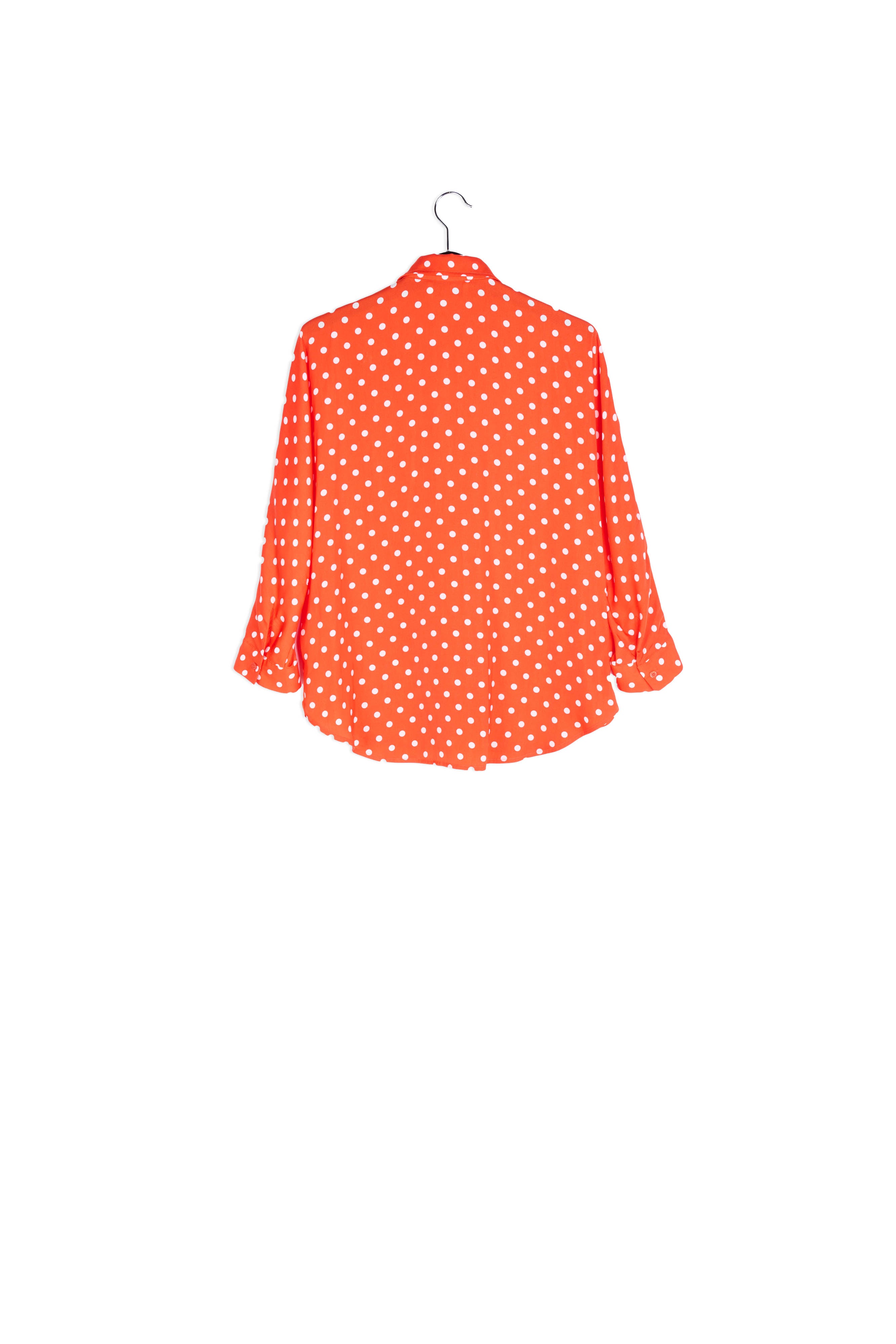Red polka dot shirt RE—SSENTIEL | Essentiel second hand