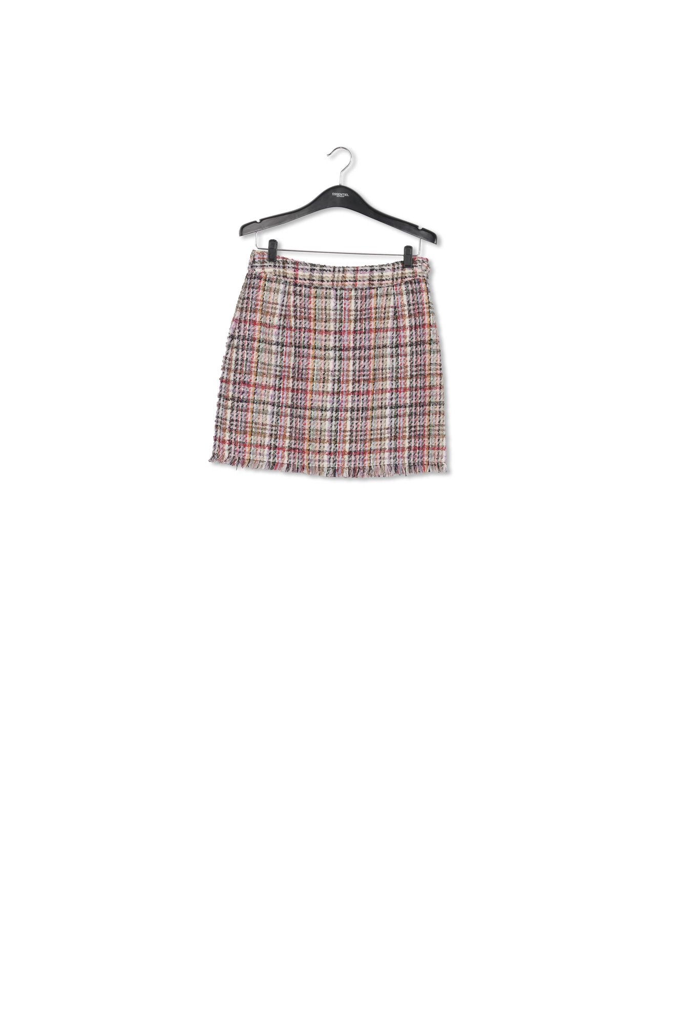 Multicolor tweed mini skirt RE—SSENTIEL | Essentiel second hand