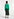 Turquoise fitted knit sweater Faume - seconde main