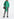 Teal mohair-blend turtleneck sweater Faume - seconde main