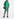 Teal mohair-blend turtleneck sweater Faume - seconde main
