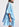 Light blue ruffled cotton dress Faume - seconde main