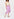 Pink flower printed ruffled skirt Faume - seconde main