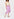 Pink flower printed ruffled skirt Faume - seconde main