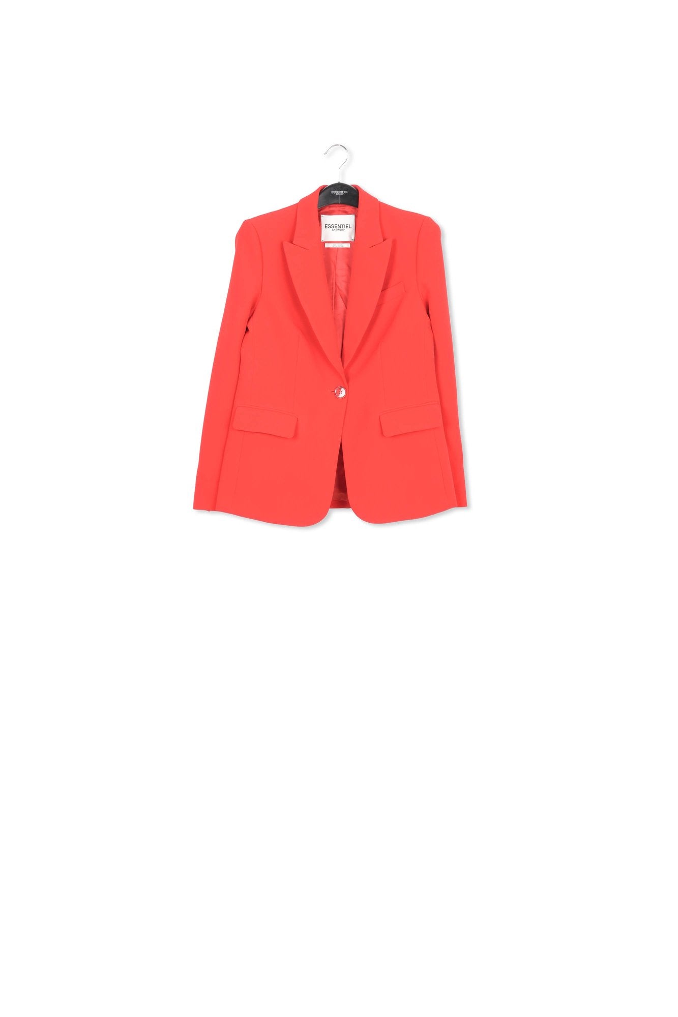 Veste rouge à coupe ajustée RE—SSENTIEL | Essentiel second hand