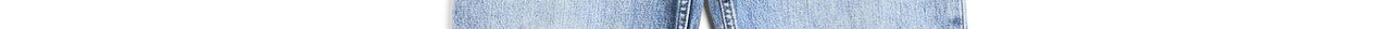 Blauwe 7/8ste jeans met hoge taille en wijdere pijpen Faume - seconde main