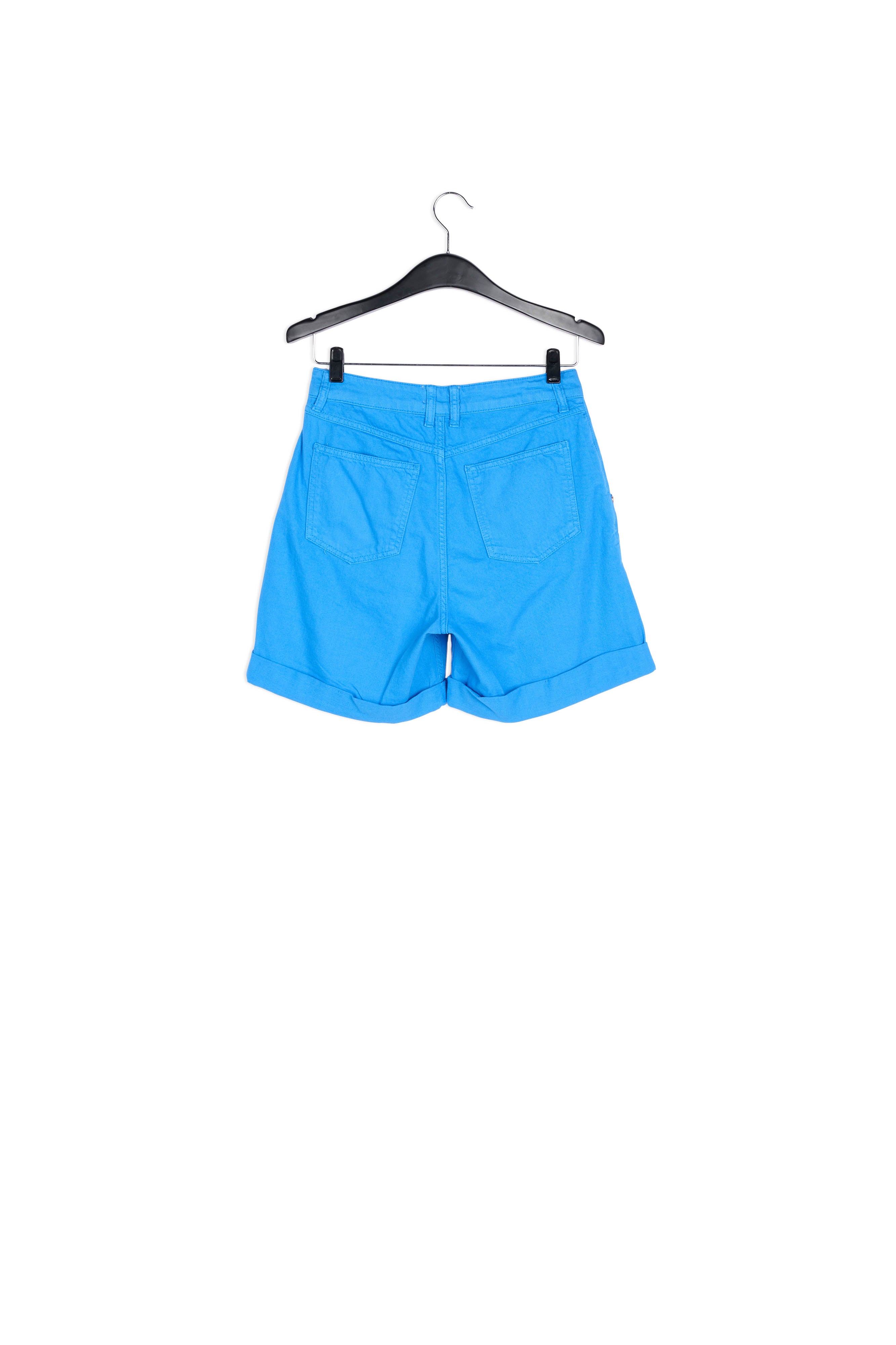Short boyfriend en denim bleu RE—SSENTIEL | Essentiel second hand
