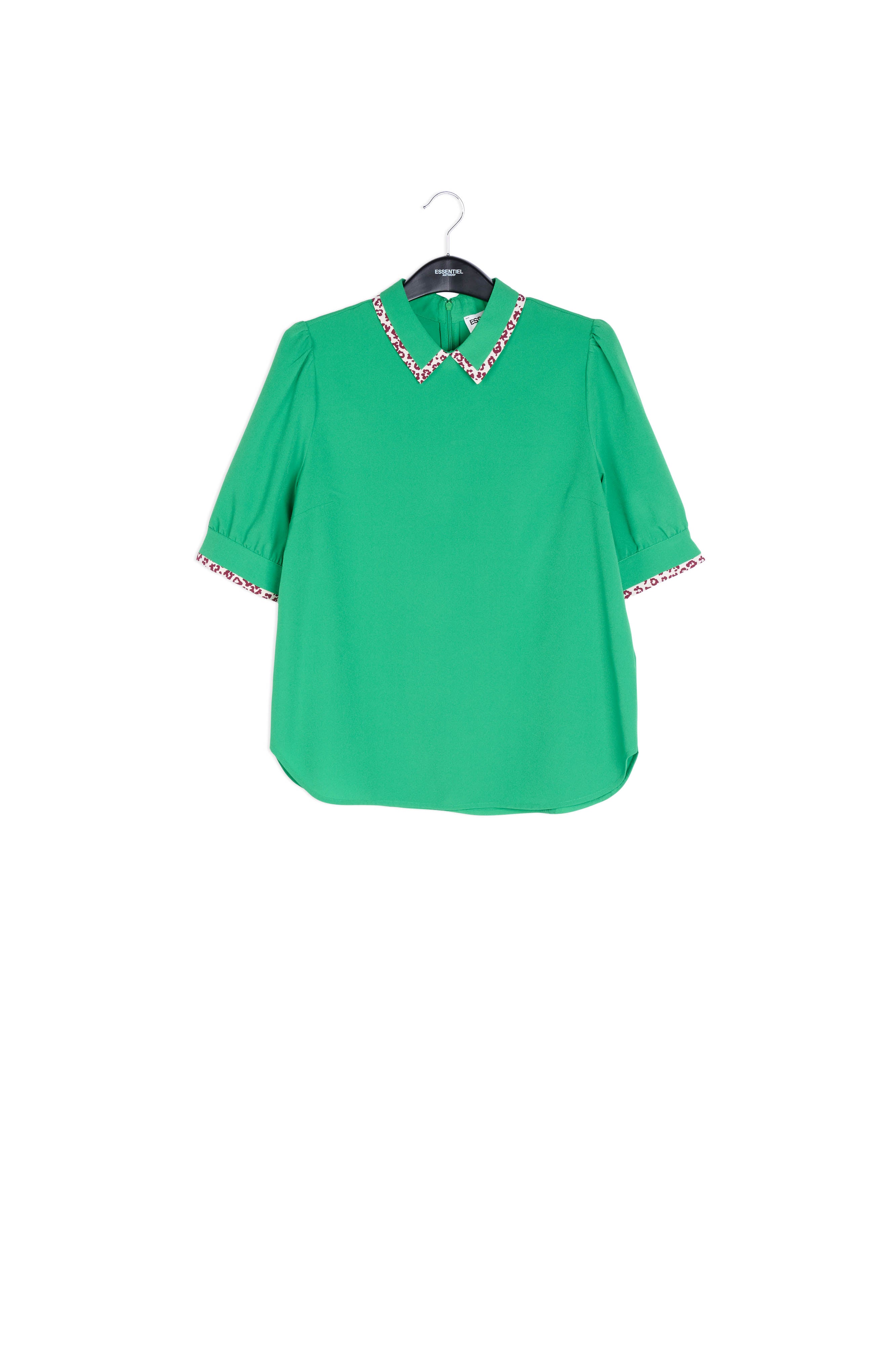 Contrast collar top RE—SSENTIEL | Essentiel second hand