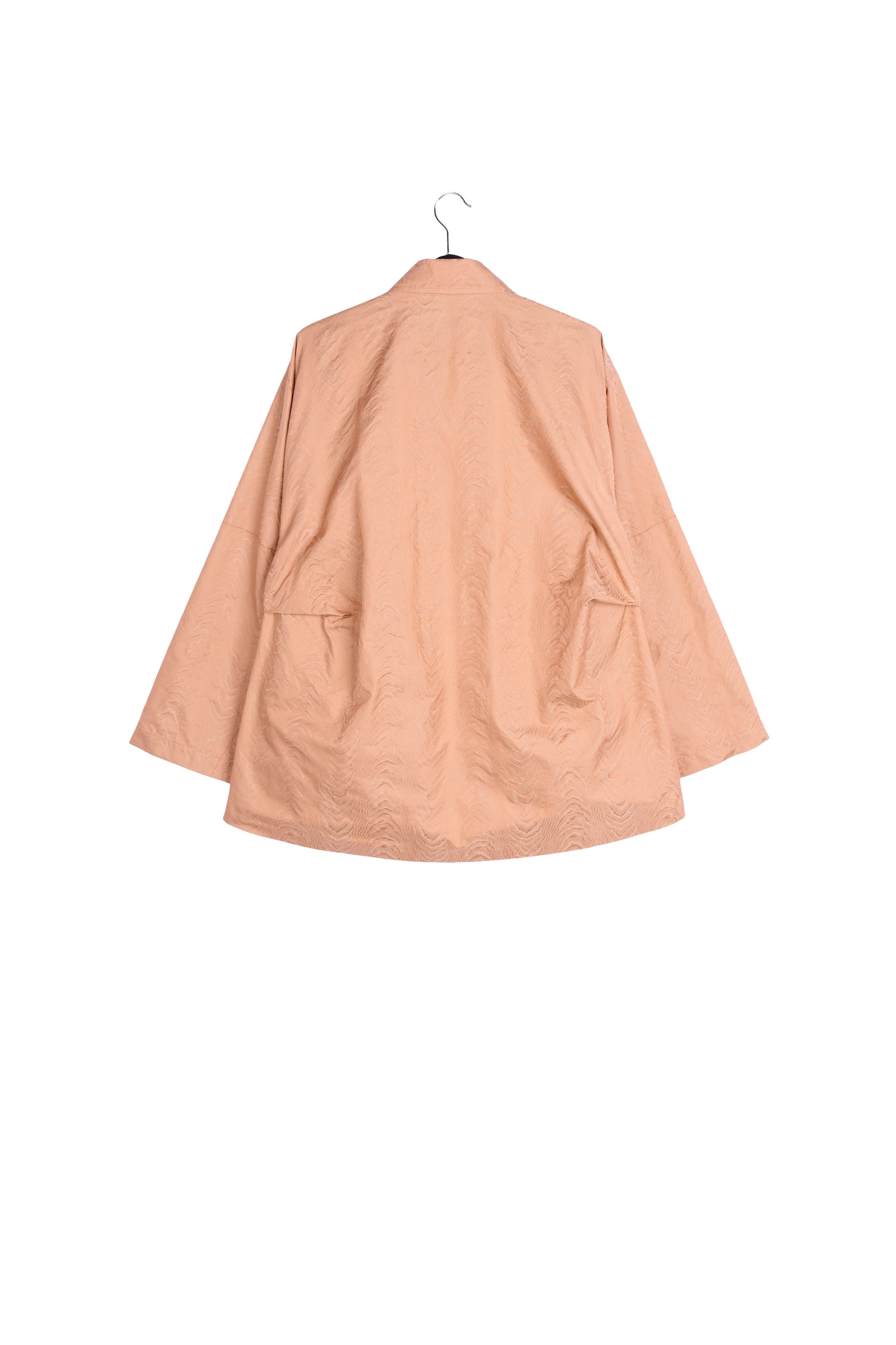 Veste en jacquard brune RE—SSENTIEL | Essentiel second hand