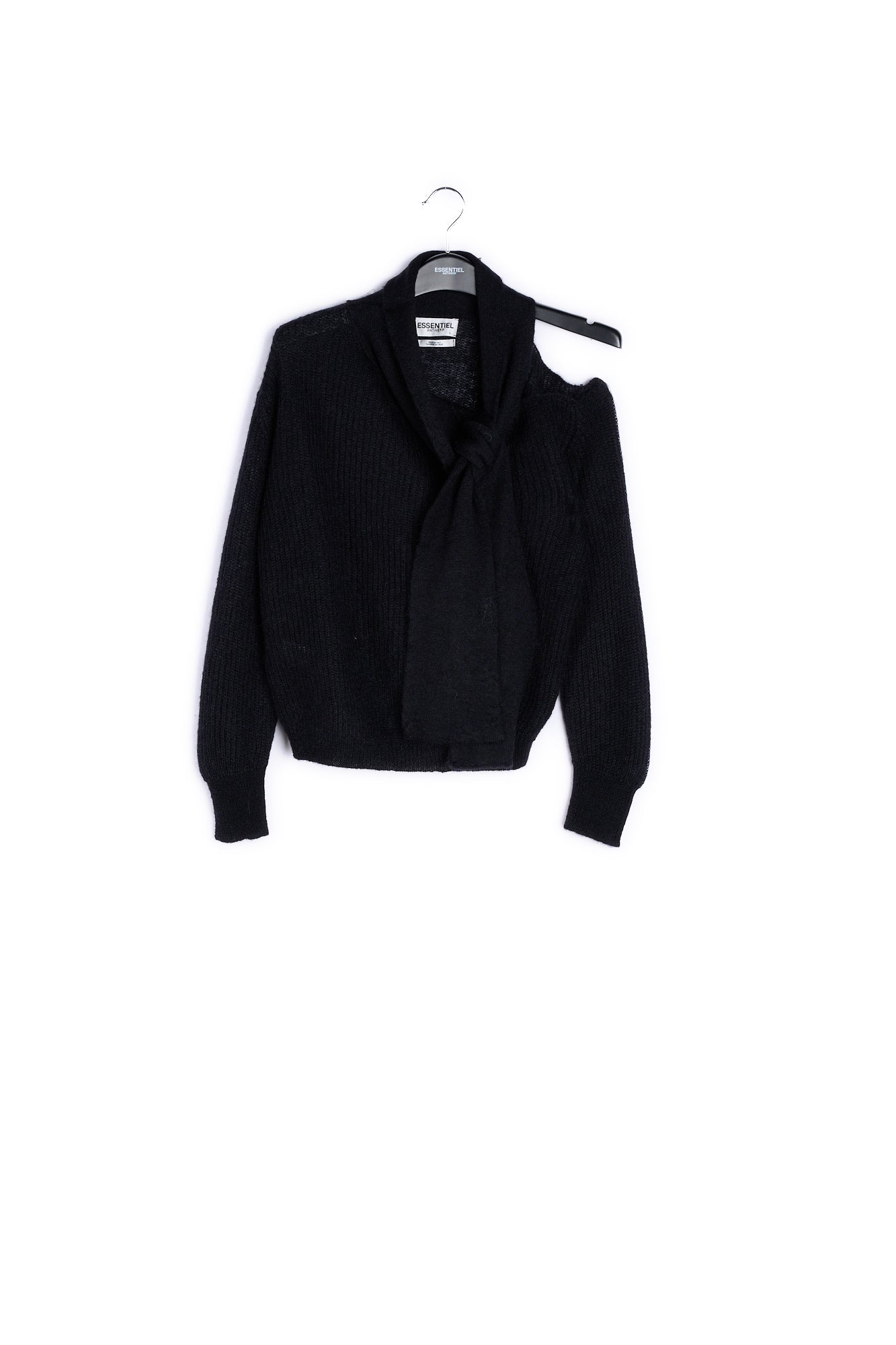 Black knit with bow RE—SSENTIEL | Essentiel second hand