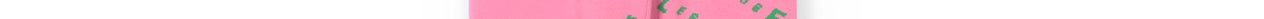 Light pink knitted track pants with dark green print Faume - seconde main