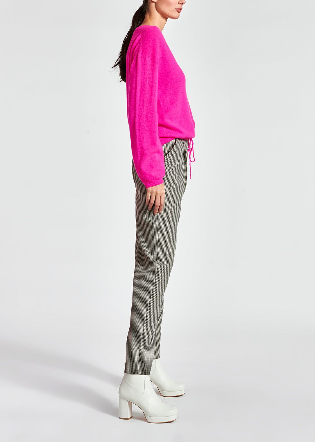 Pull rose en mérinos et cachemire RE—SSENTIEL | Essentiel second hand