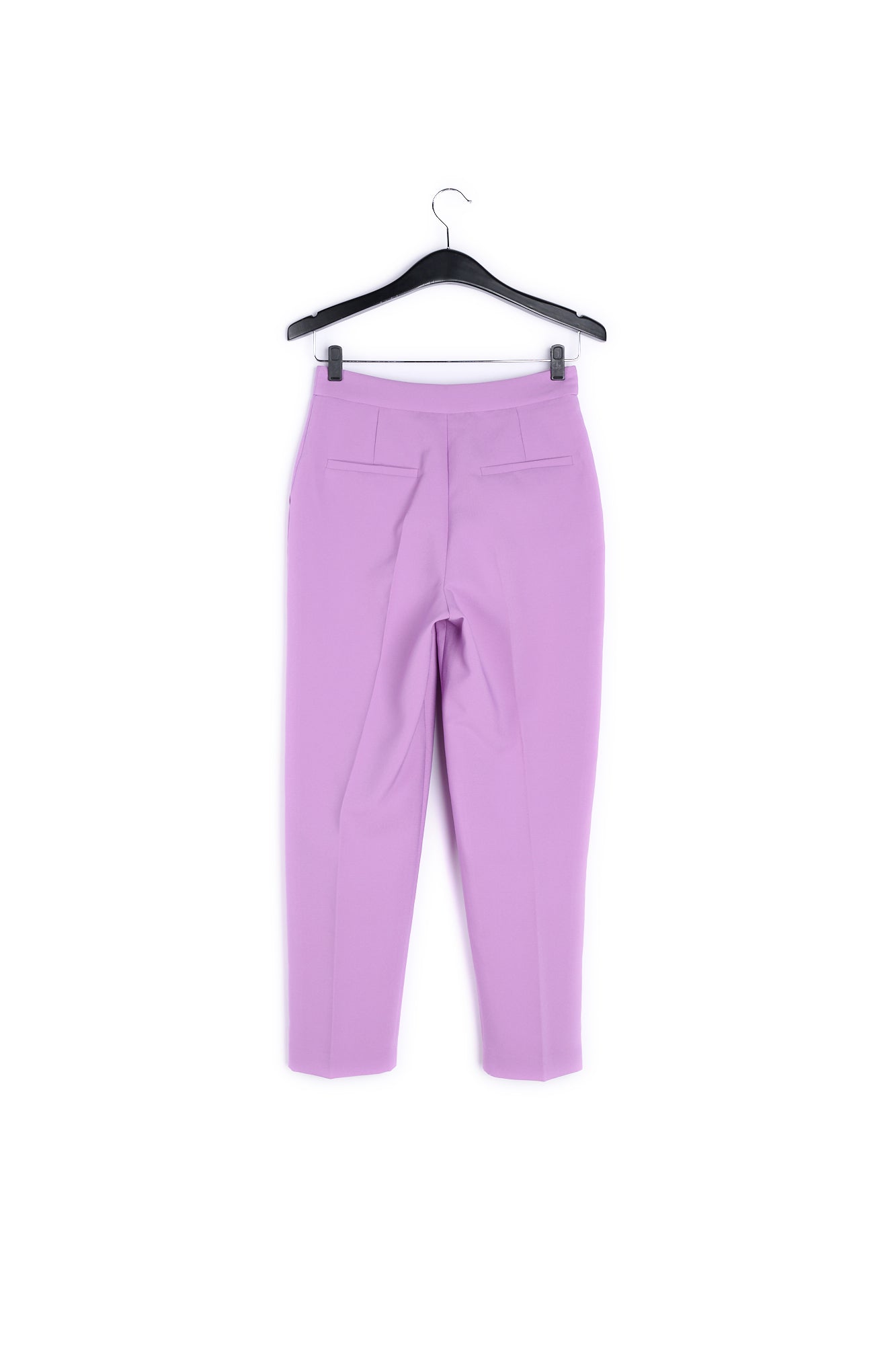 Purple classic tailored trousers RE—SSENTIEL | Essentiel second hand