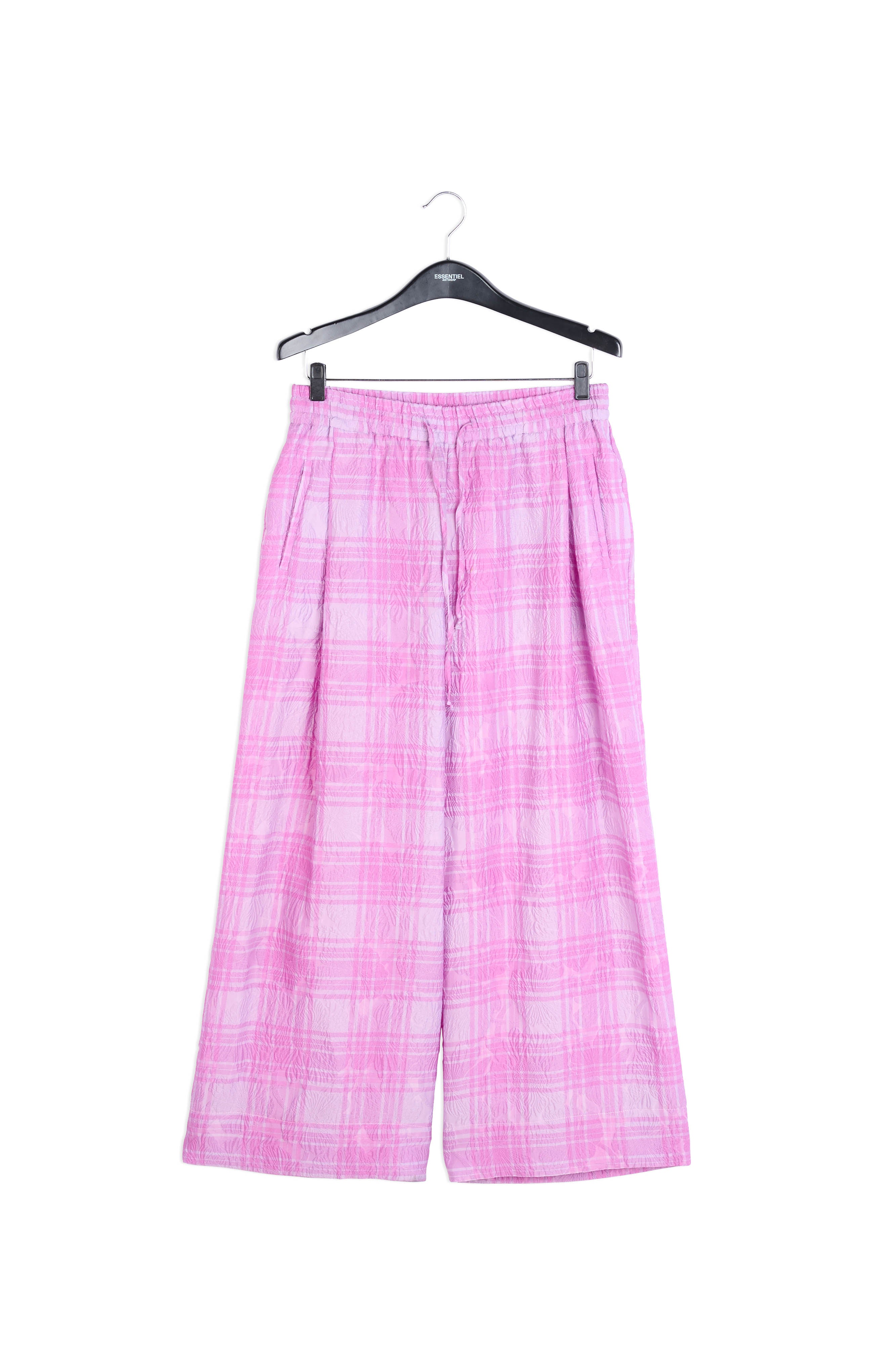 Light pink wide leg pants RE—SSENTIEL | Essentiel second hand