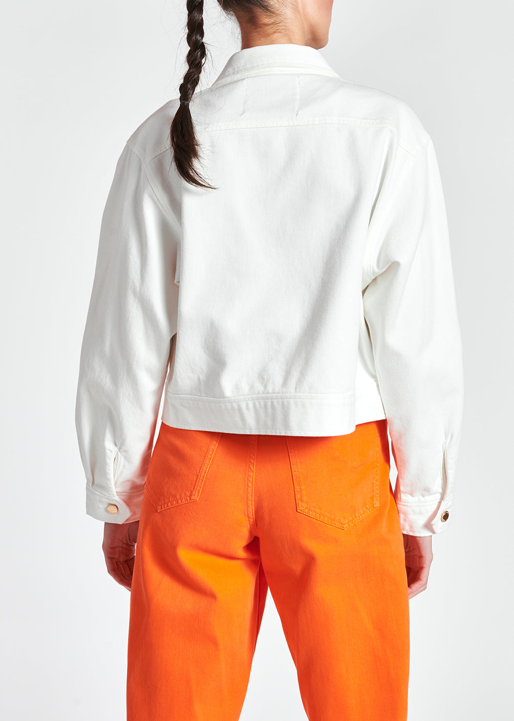 White denim jacket RE—SSENTIEL | Essentiel second hand