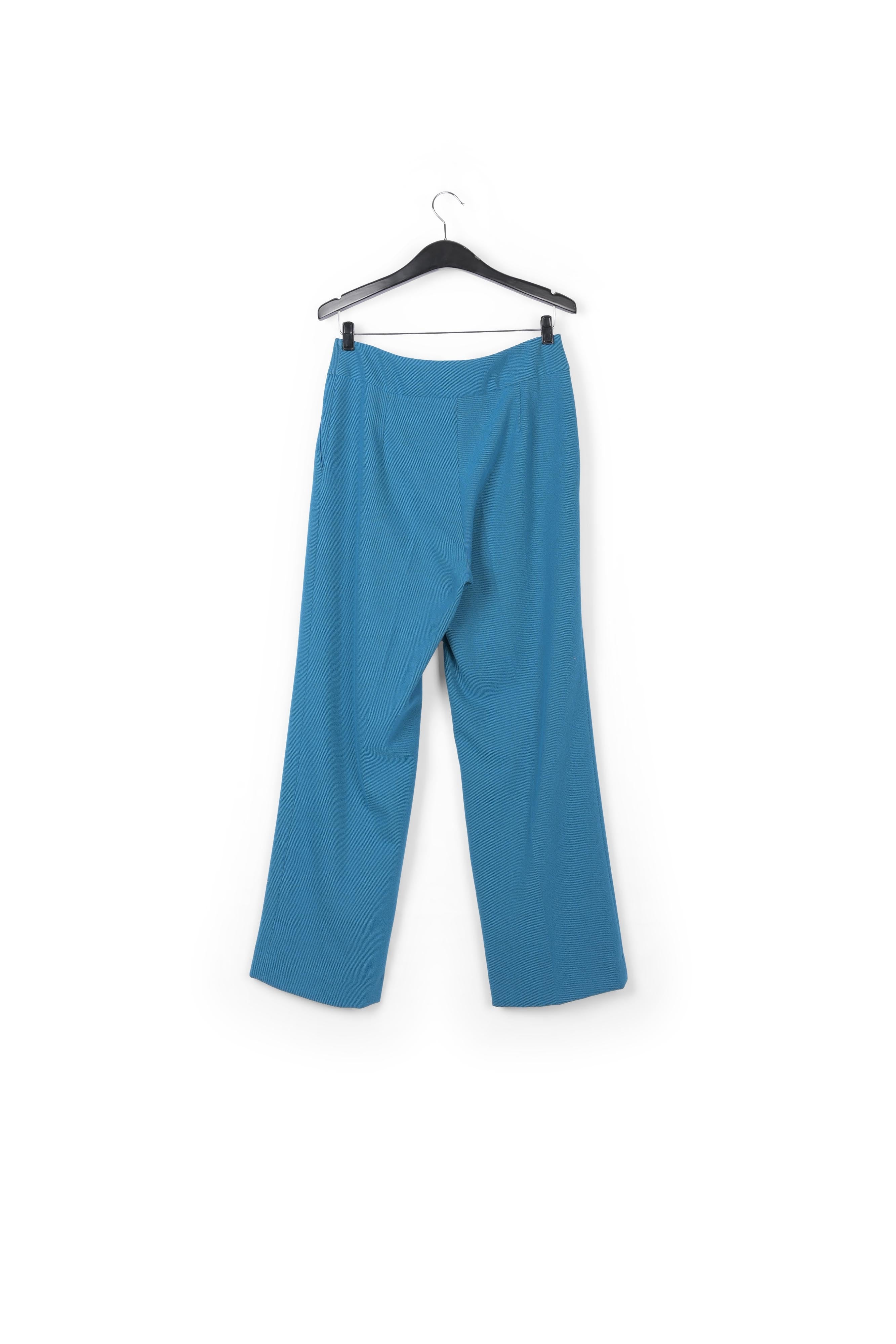 Blue straight-leg pants RE—SSENTIEL | Essentiel second hand