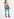 Cropped high-rise blue jeans Faume - seconde main
