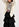 Off-white mohair-blend cardigan with neon cuffs Faume - seconde main