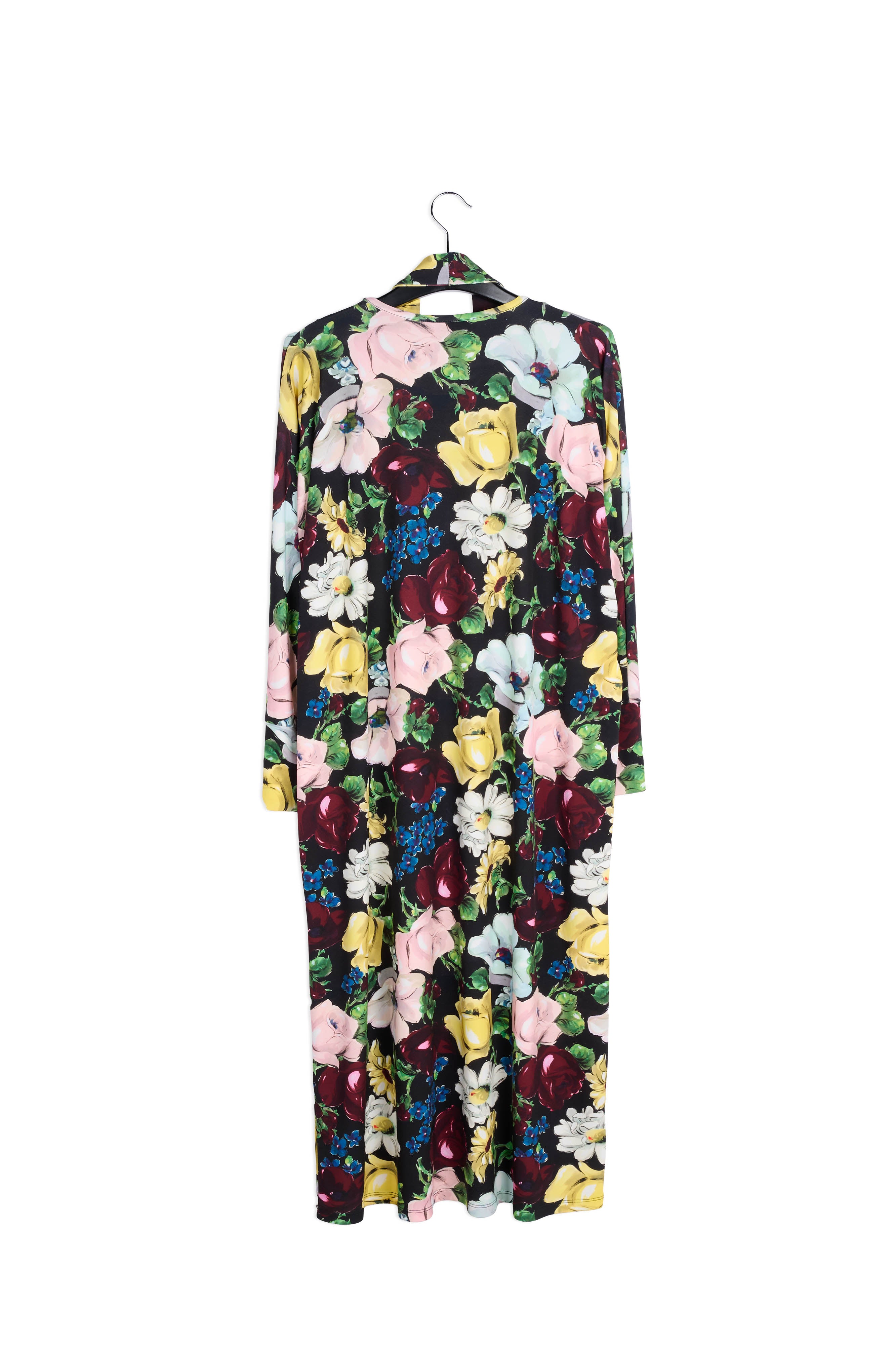 Floral print midi-length dress RE—SSENTIEL | Essentiel second hand