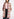 Lilac, orange and light pink checked shirt jacket Faume - seconde main