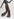 Black and gold sequined flared pants Faume - seconde main