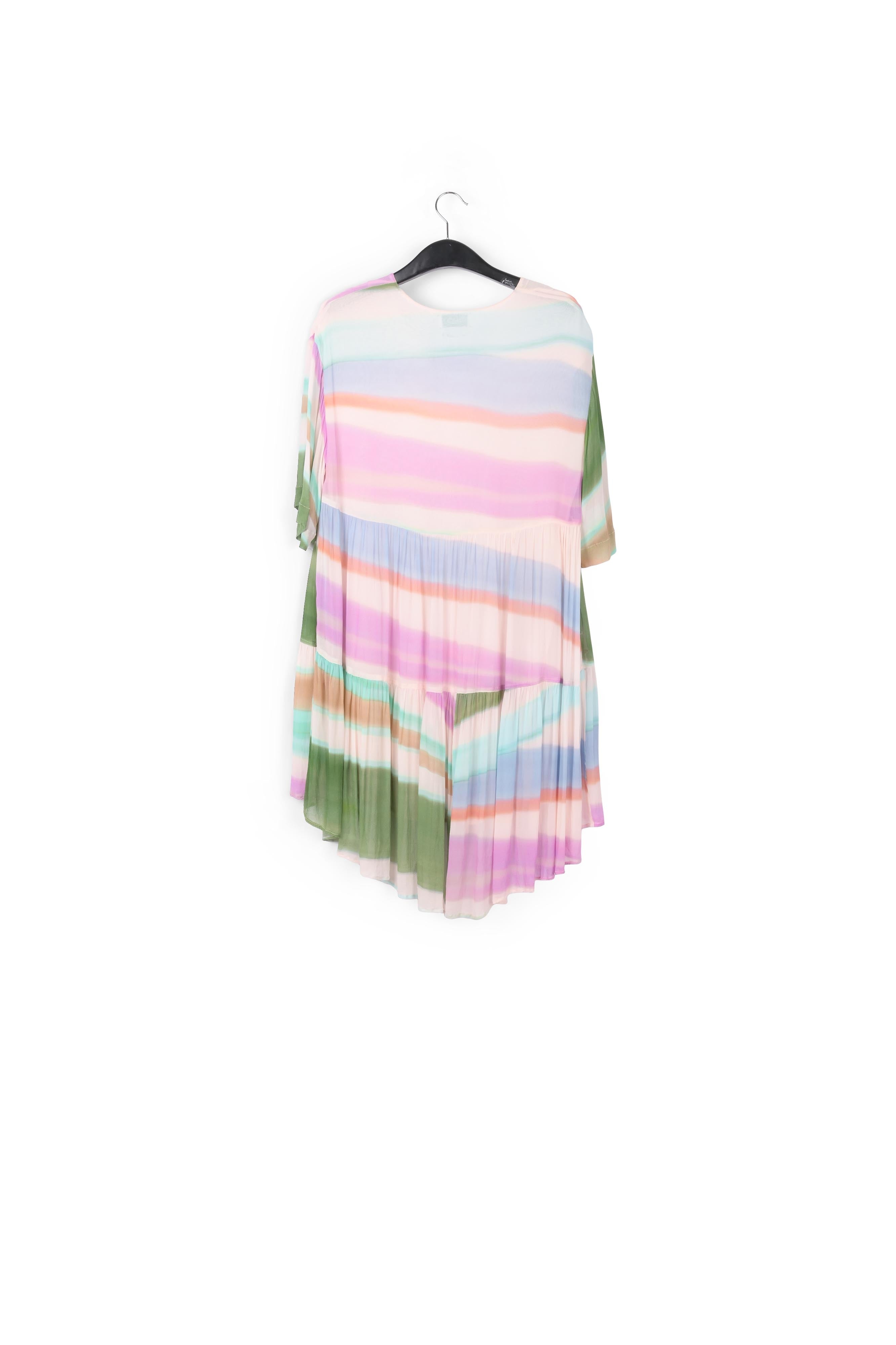 Mini robe multicolore à volants RE—SSENTIEL | Essentiel second hand