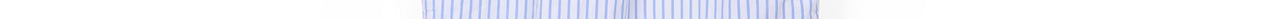 White and blue striped shirt dress with abstract-printed skirt Faume - seconde main