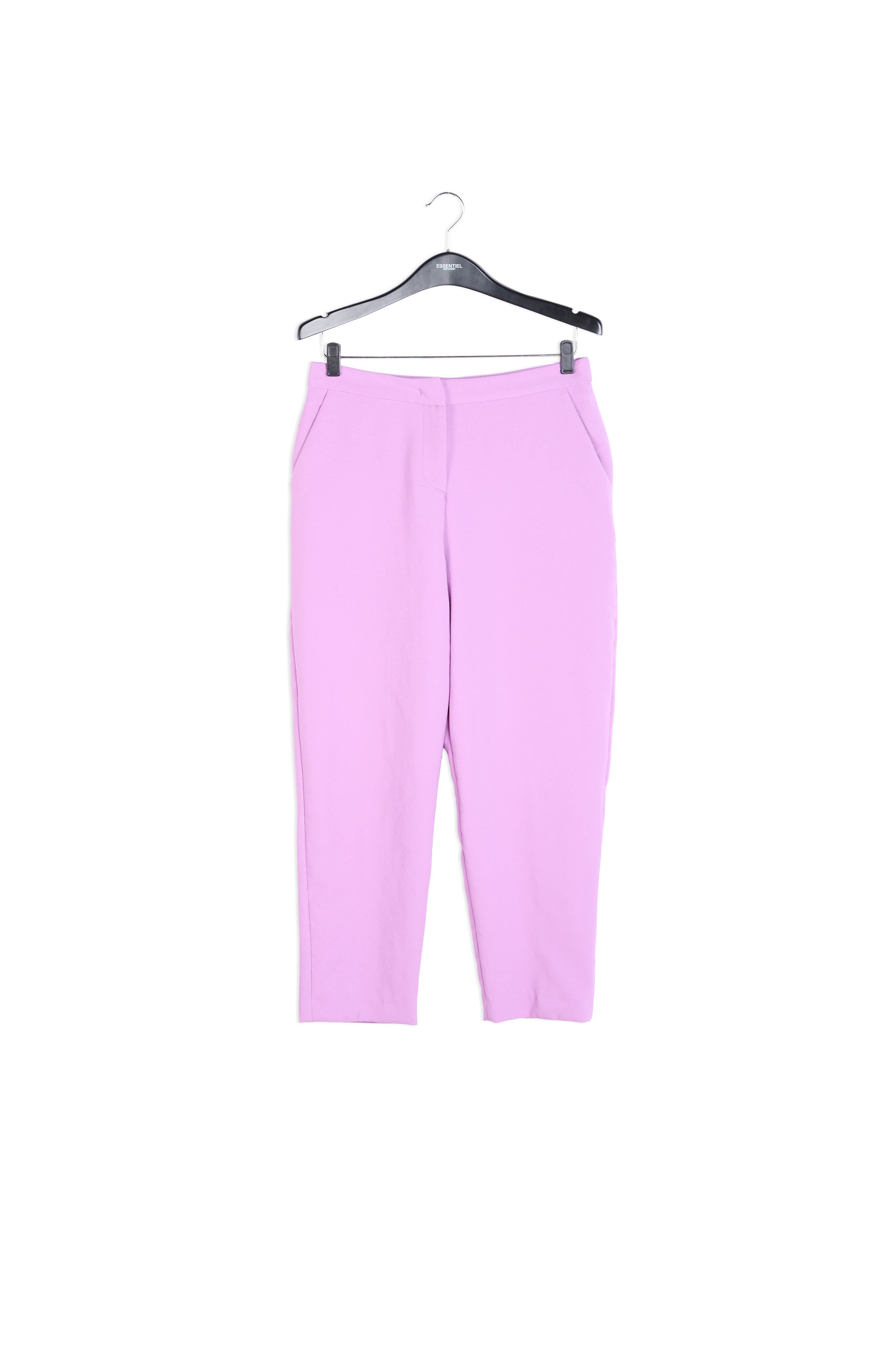 Purple classic tailored trousers RE—SSENTIEL | Essentiel second hand