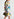 Off-white mini dress with colorful splatters Faume - seconde main