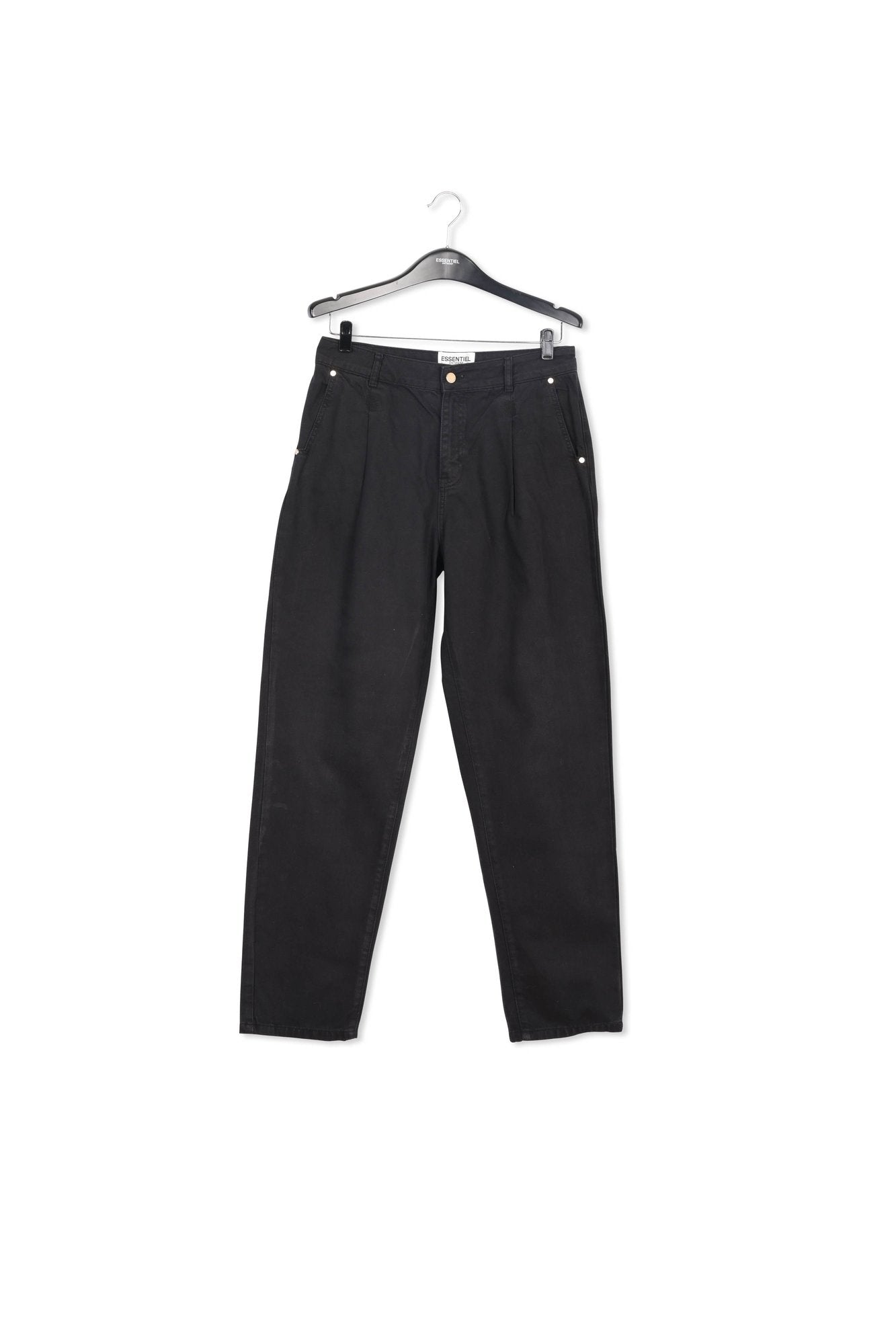 Black denim boyfriend jeans RE—SSENTIEL | Essentiel second hand
