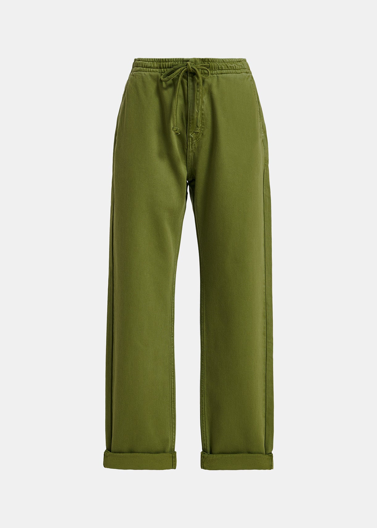 Khaki boyfriend-fit jeans RE—SSENTIEL | Essentiel second hand