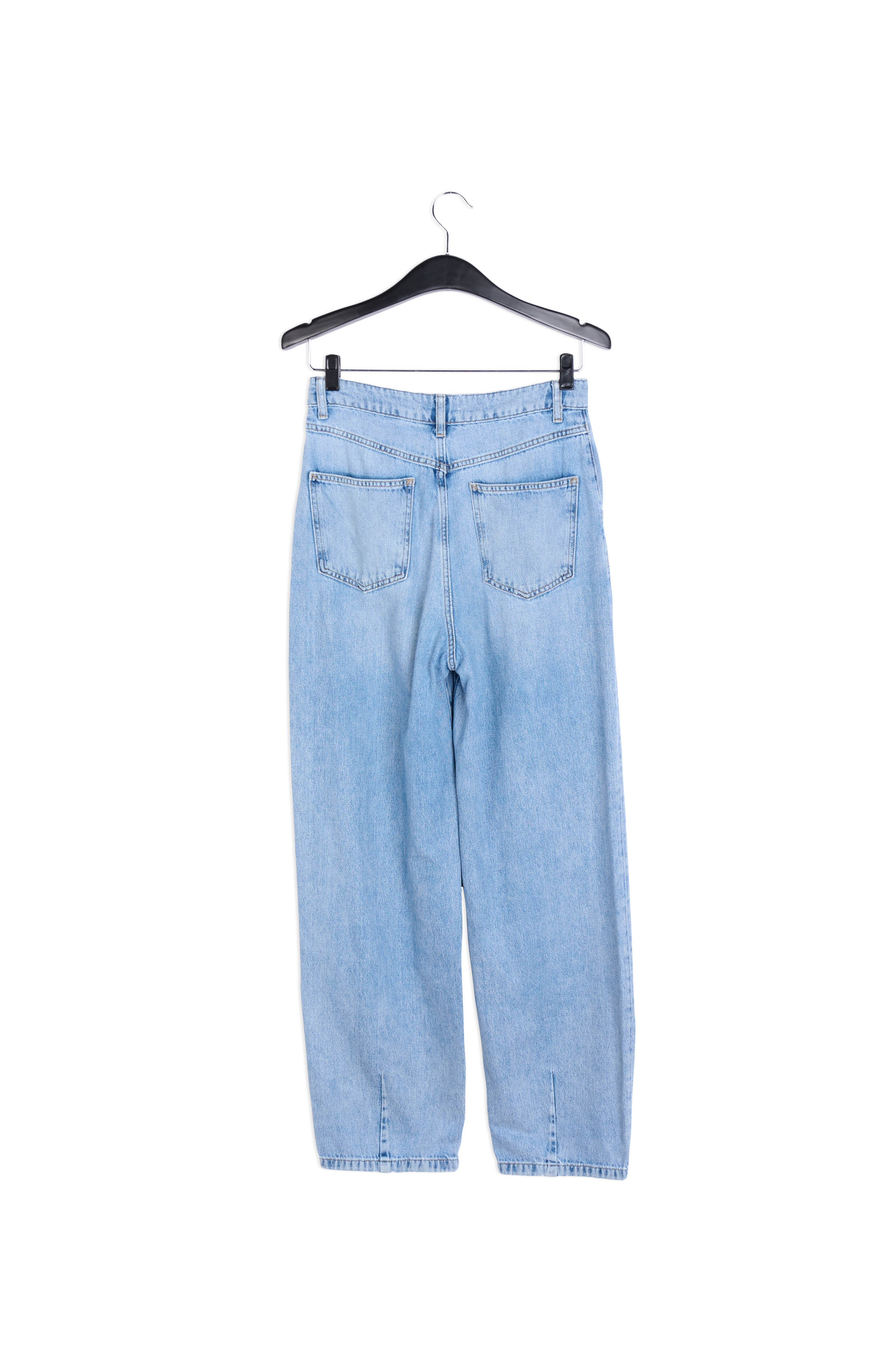 Blue high-waisted tapered jeans RE—SSENTIEL | Essentiel second hand