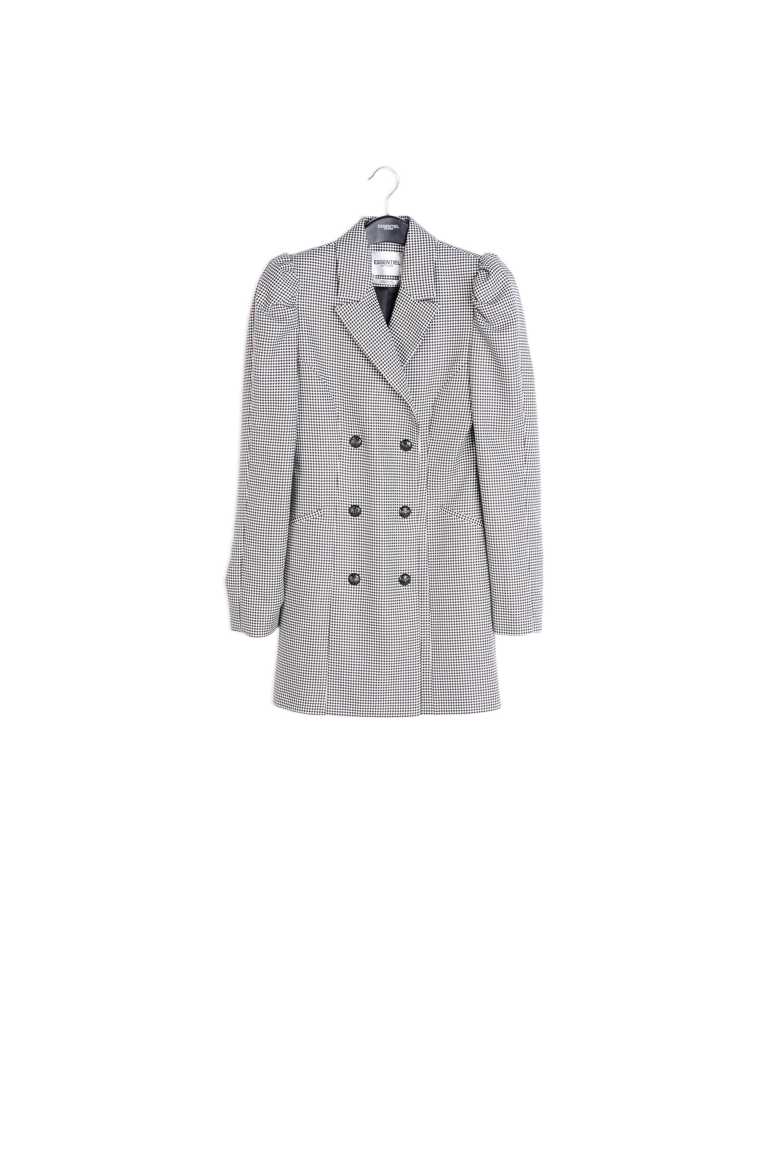 Houndstooth blazer dress RE—SSENTIEL | Essentiel second hand