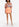 Peach denim mini skirt Faume - seconde main