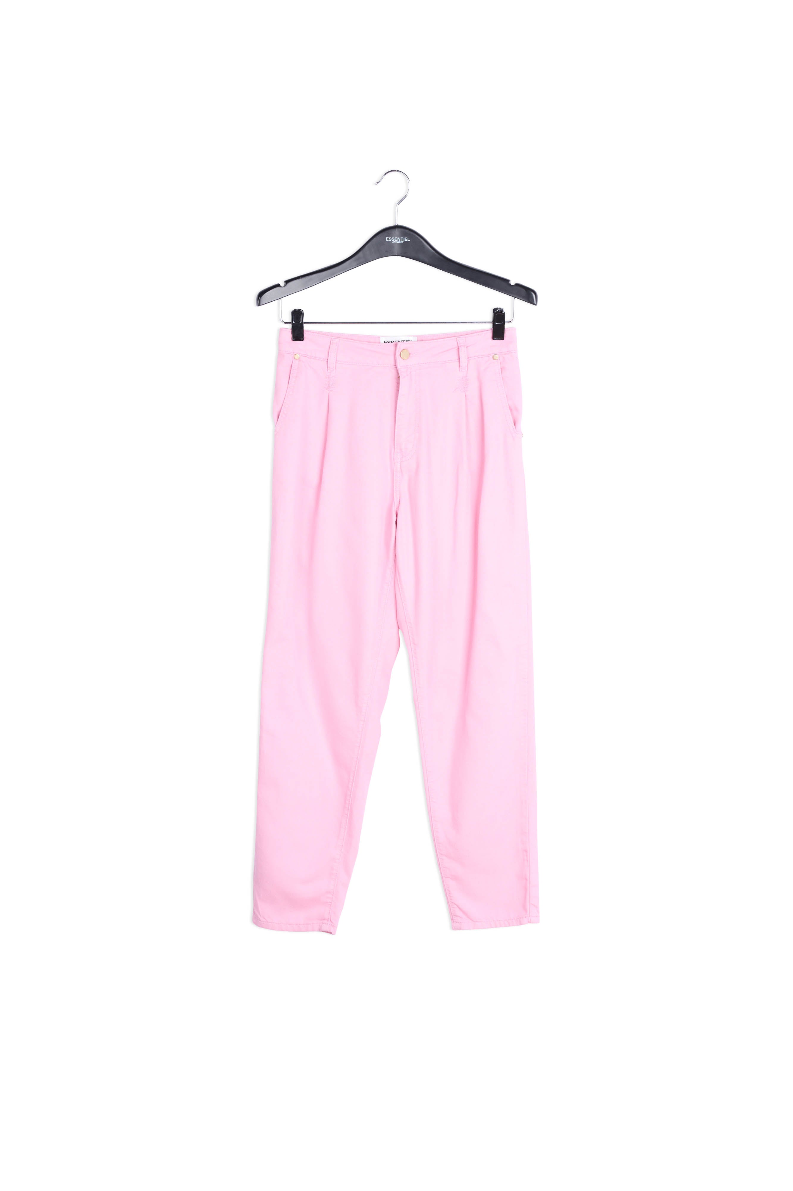 Jean rose clair à coupe ample RE—SSENTIEL | Essentiel second hand