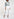 White loose-fit denim pants Faume - seconde main