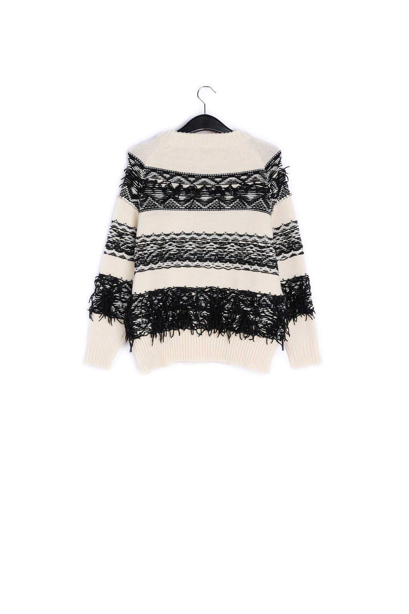 Alessia multi pattern sweater RE—SSENTIEL | Essentiel second hand