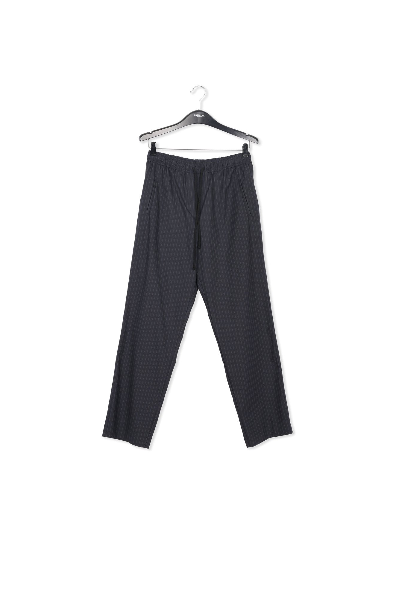 Dark blue pinstriped pants RE—SSENTIEL | Essentiel second hand