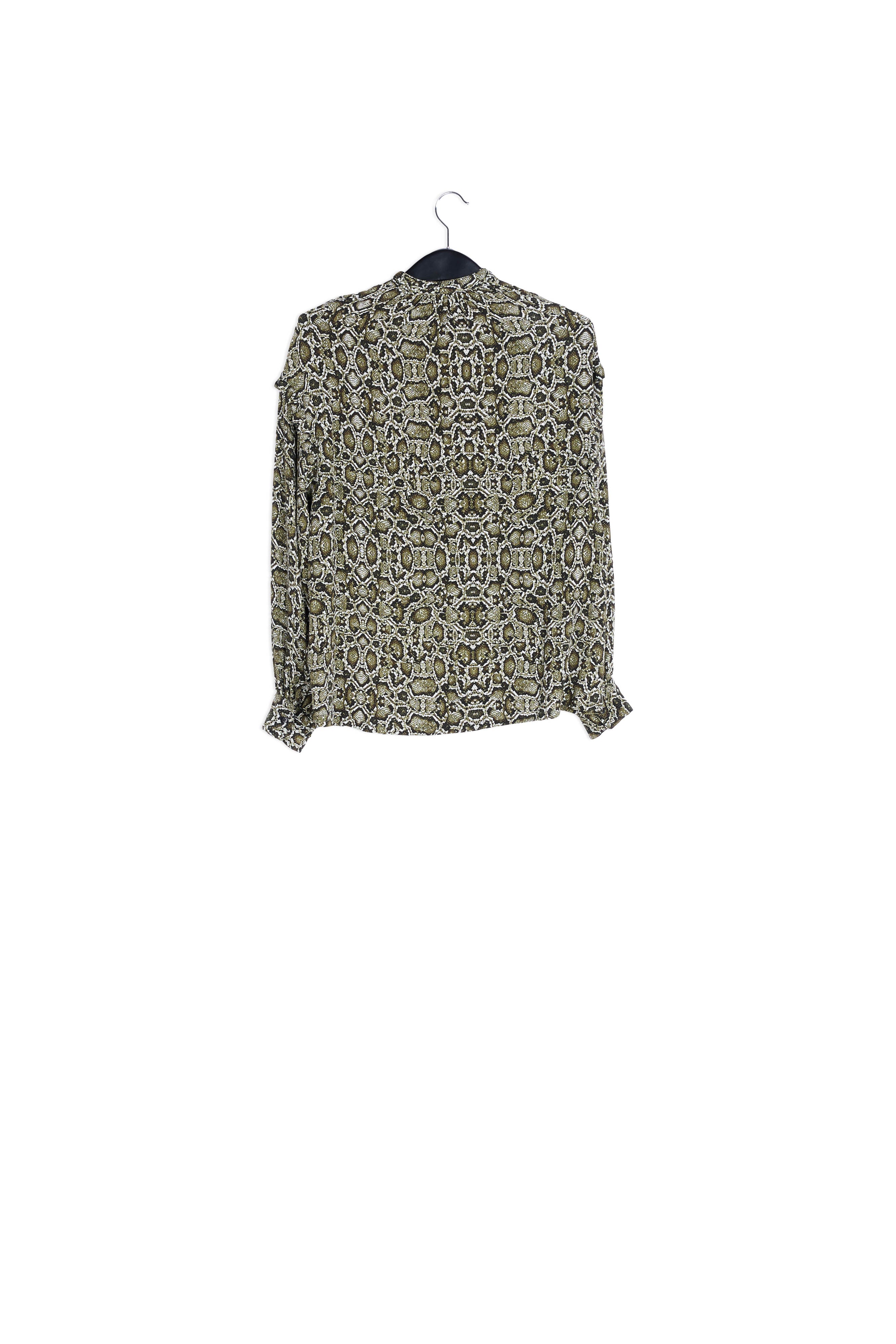 Oversized frilled shirt RE—SSENTIEL | Essentiel second hand